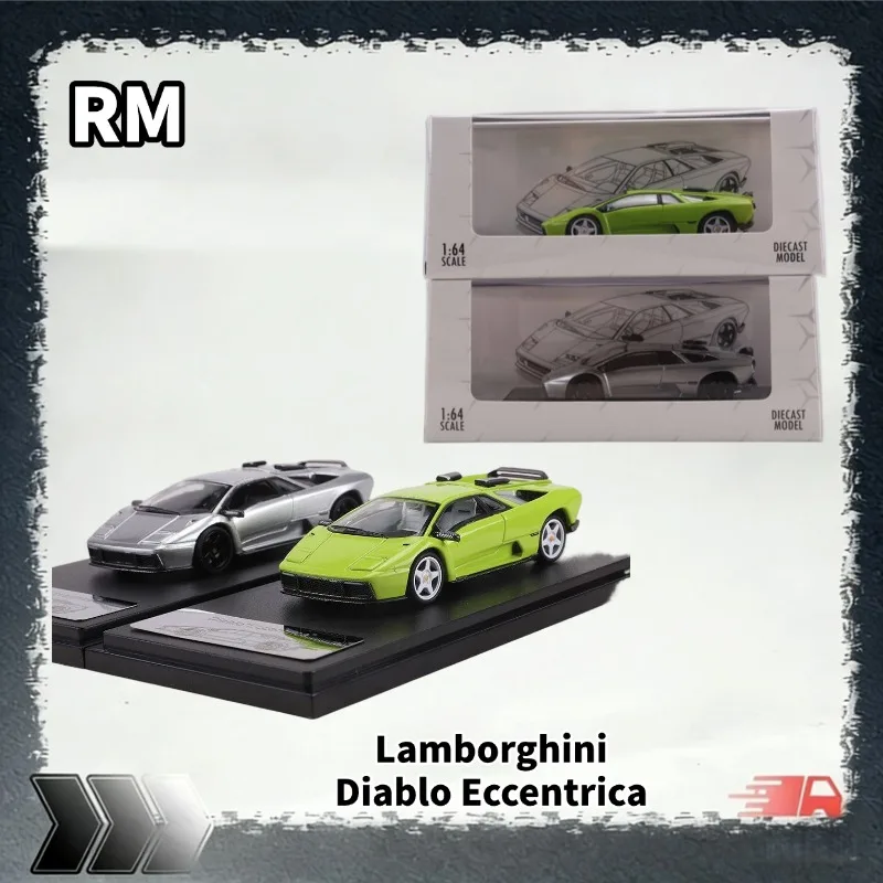 [In Stock] RM 1/64 Lamborghini Diablo Eccentrica Diecast Car Model, Multiple Colors, Christmas Gift for Collectors