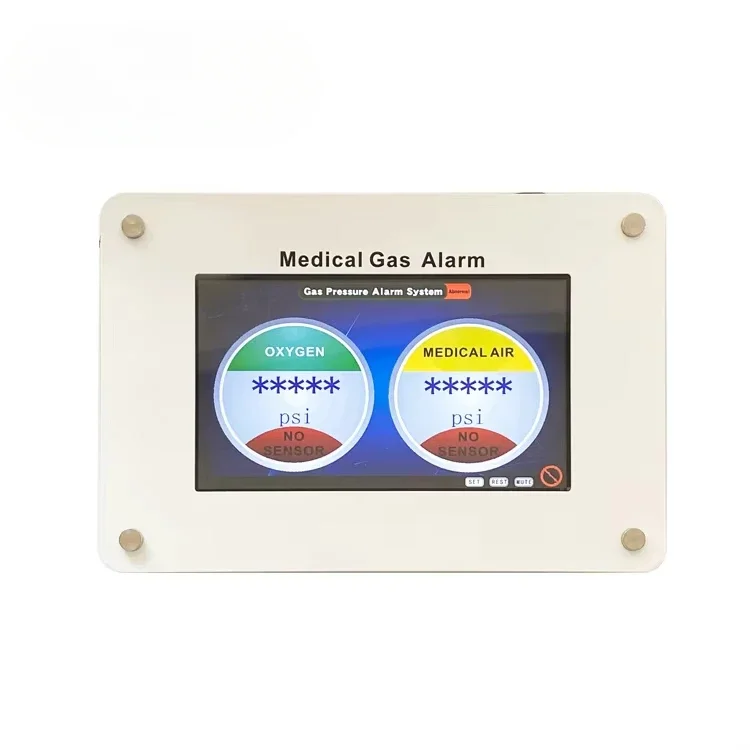 

Customized lcd touch scree alarm system hospital lcd protect patient security medical gas area alarm pane