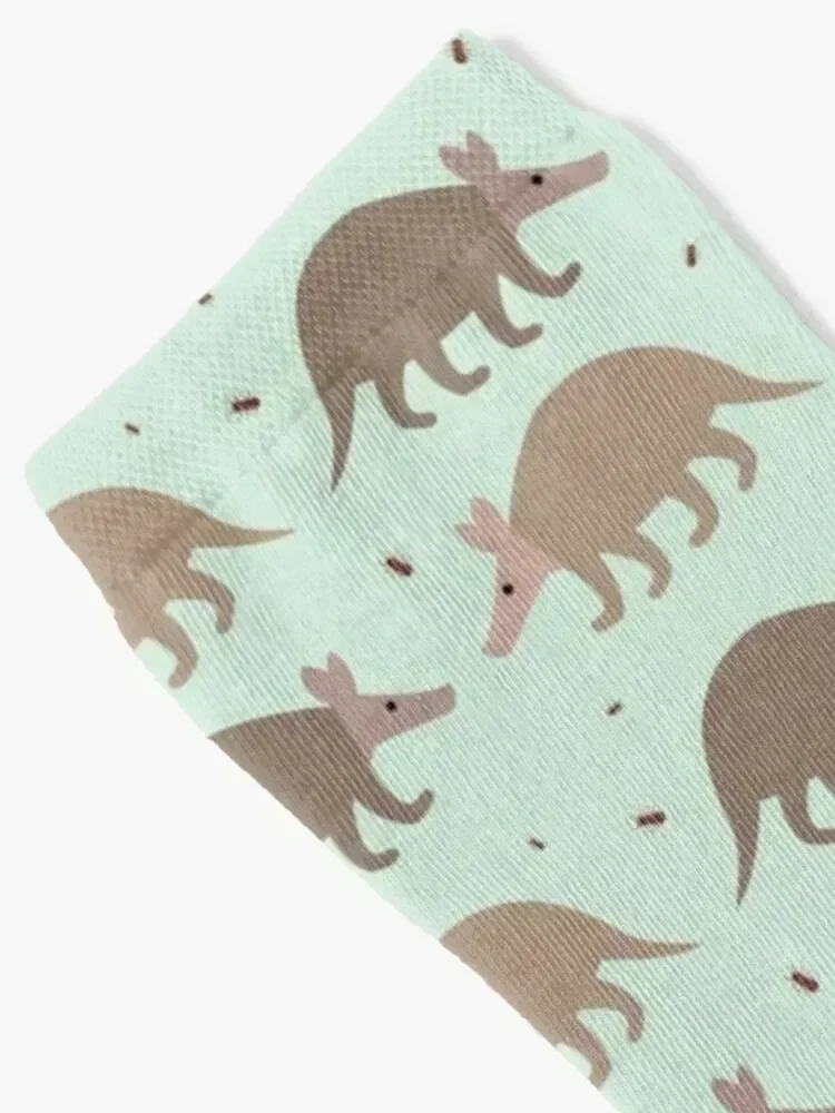 Aardvark Pattern Socks Crossfit Children's basketball man Women Socks Men's