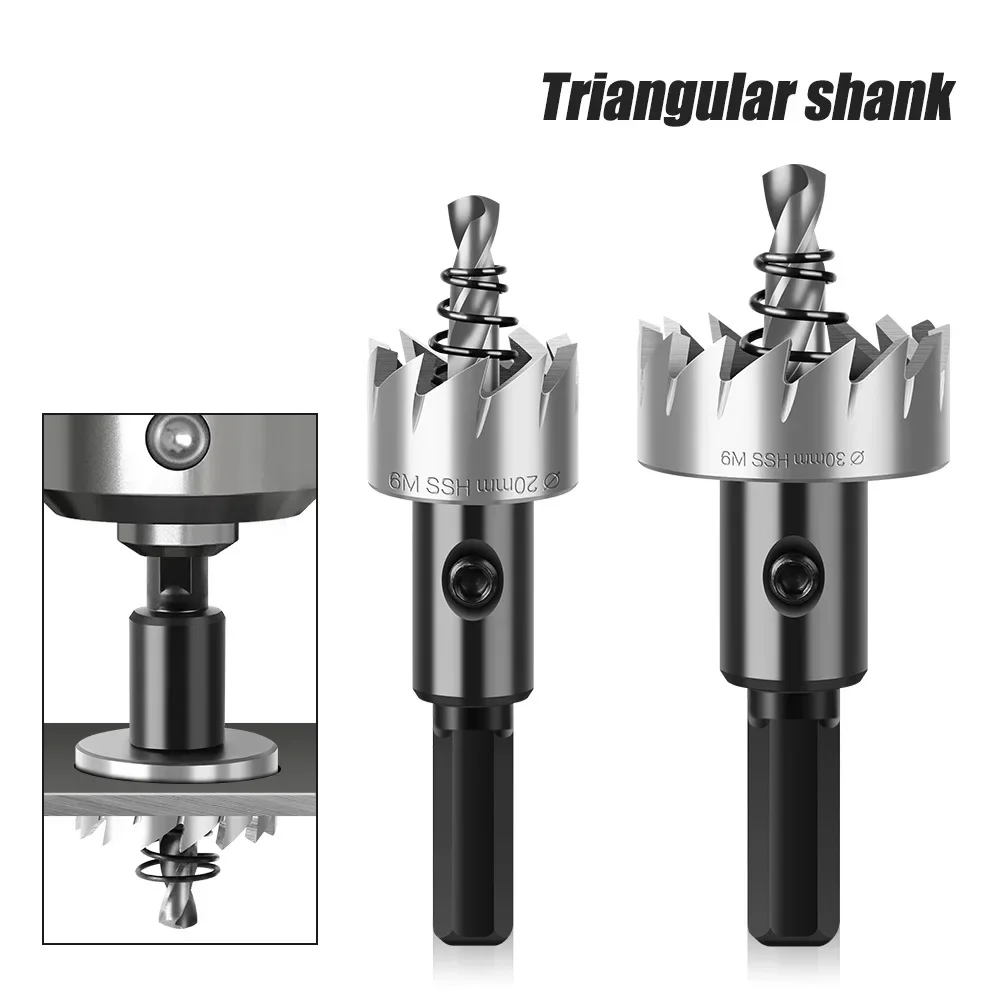 HSS Drill Bit Hole Saw Cutter Bi-Metal for Aluminum Iron Stainless Steel DIY Wood Cutter HSS Hole Saw Kit