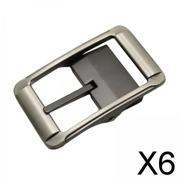 

Classic Mens Business Belt Buckle 3.5cm Rectangle Alloy Replacement for Waist Adjustable Belts and Leather Craft Repairs
