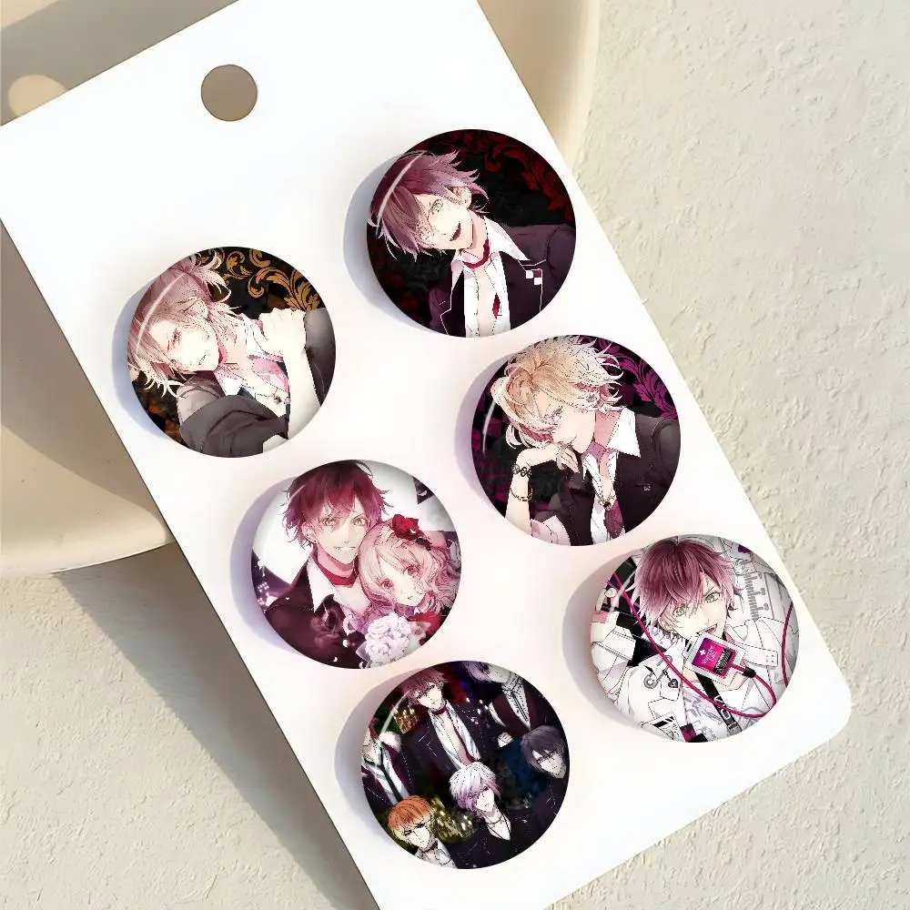 Anime Diabolik Lovers Anime-Broschen Niedliche Cartoon-Anstecknadel für Jacke und Jeans Geschenk-Accessoire