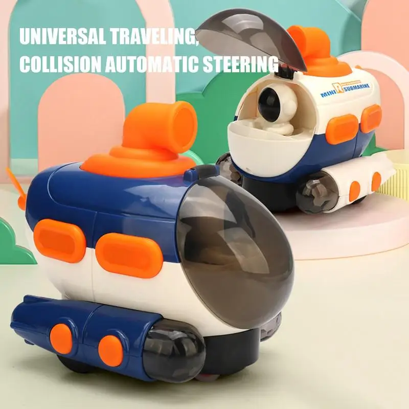 Car Toy With Music Fun Vehicle Toy Projection Toy Car Vehicle Toy Music Projection Light Toy Rotating Astronaut Design Cute