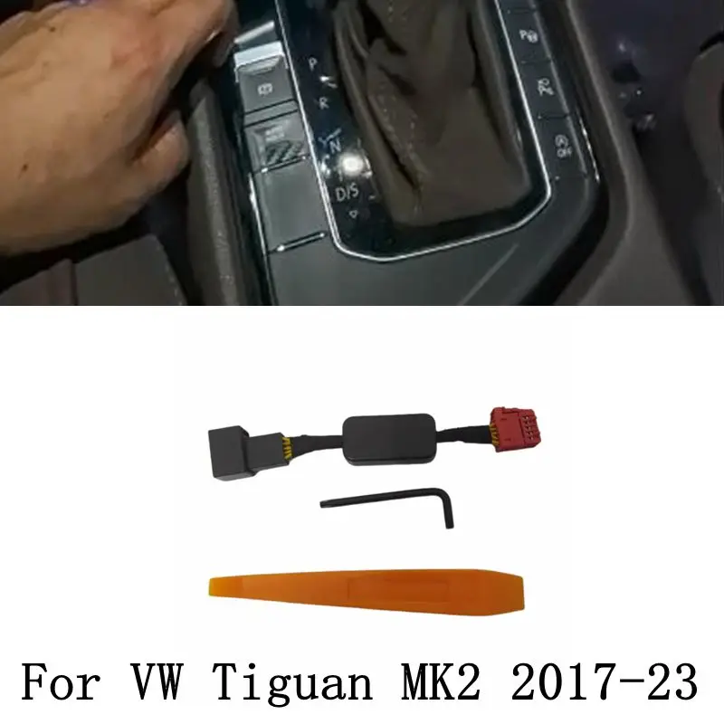 Car Automatic Stop Start Engine System Off Device Control Sensor Plug Cable For VW Tiguan MK2 2017-2023 Taos 2021-24