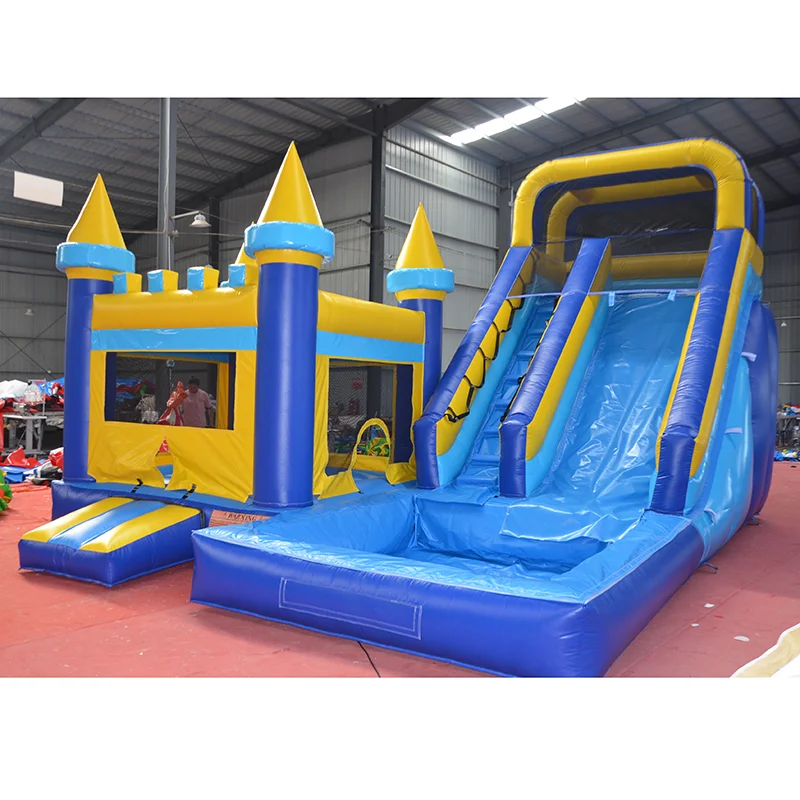 حفلة أطفال مخصصة من المصنع الجديد باستخدام منزل ترتد بلون سادة في الهواء الطلق قابل للنفخ على شكل قلعة قابلة للنفخ للبيع #1