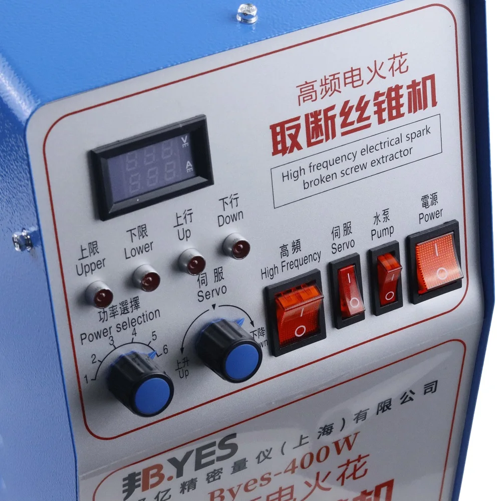 Portable EDM Machine 400W Digital Pulse for Broken Tap Screw Extractor Metalworking Equipment M2-M30