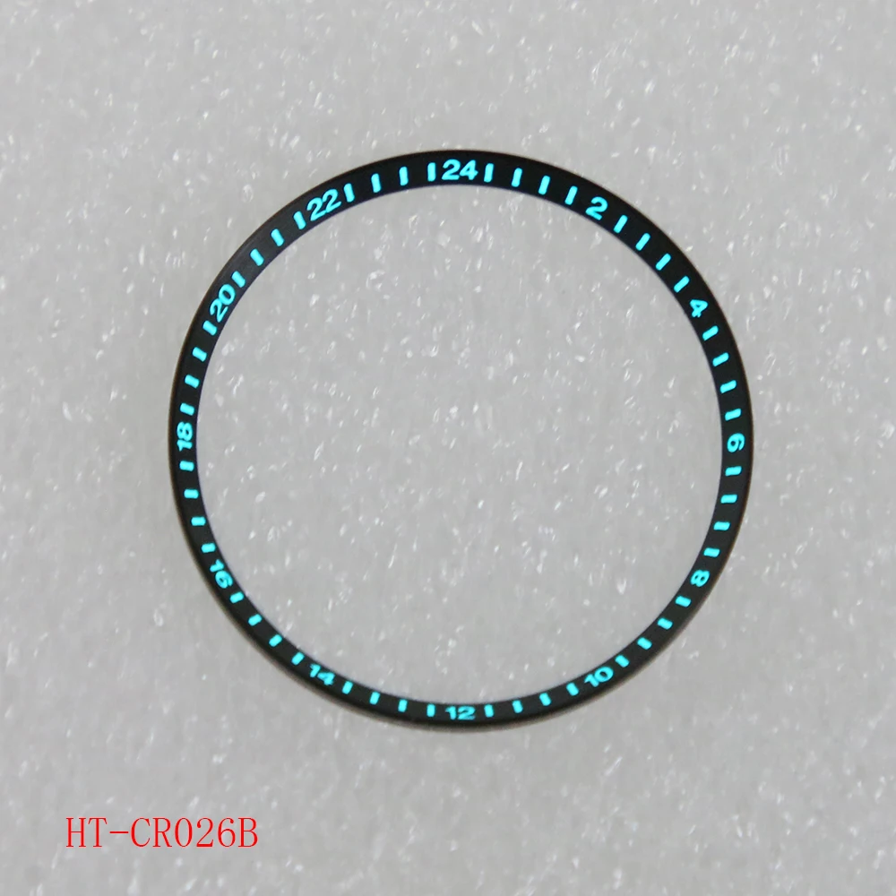 GMT الأرقام العربية 316L الفولاذ المقاوم للصدأ سوبر BGW9 الأزرق مضيئة SKX007 ساعة الفصل الدائري