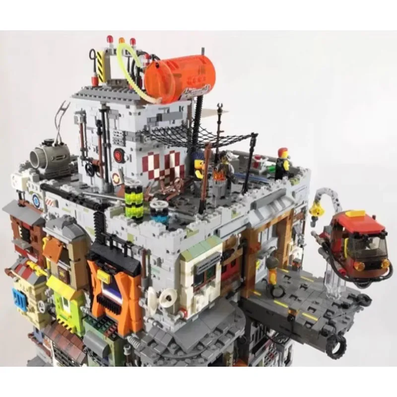 14245 pièces Punk House of Chaos bricolage MOC créatif Street View Puzzle Architecture bricolage modèle d'assemblage jouet d'anniversaire cadeau de noël