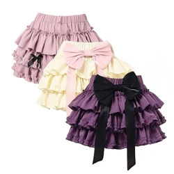 Harajuku Y2k Lolita Style Mini Skirt Women Korean Fashion High Waist Ruffles Cake Skirts Japanese Kawaii Pleated JK Short Skirts