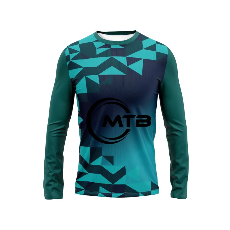 

2026 Fashion Sports Cycling Long Sleeve, Racing Racing Printed Long Sleeve Sportswear, Off Road Sunscreen Cycling Clothing