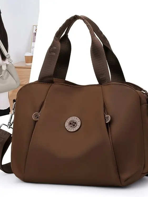 Water-Resistant Nylon Casual Lightweight Handbag Women's Large Capacity Shoulder Crossbody Bag Trendy Autumn Winter New Arrival