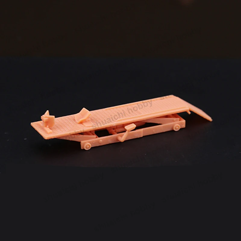 1PC Resin Lift Stand for 1/64 Scale Motorcycle Model 3D Printed Unpainted Lifting Machine Miniature Display Rack DIY Scene Parts