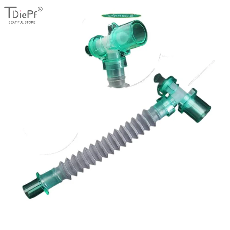 1Pcs Extension Tube Sterile Anesthesia Breathing Circuit Thread Catheter Anesthesia Breathing Circuit With Gas Sampling Por