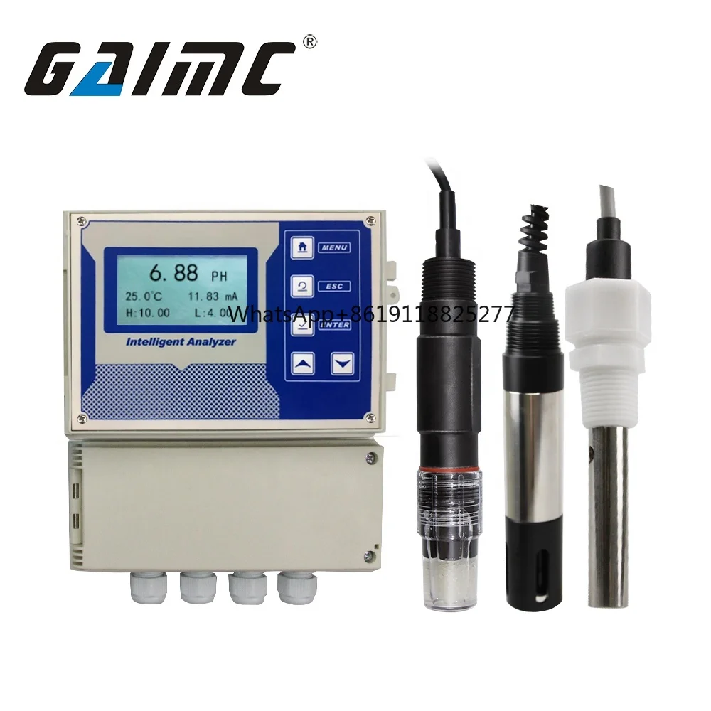 GAIMC Water quality meter Monitor pH EC controller sensor for Aquaponics system