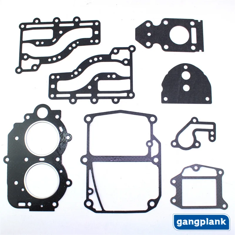 63V-11181-A1 Outboard Engine Cylinder Gasket Overhaul Kit for Yamaha 2-stroke 15HP