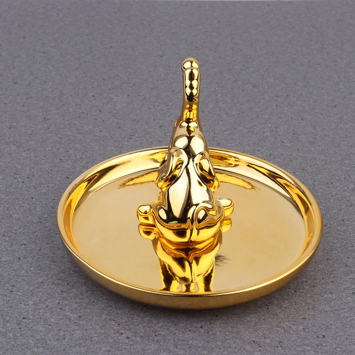 

Поднос для хранения ювелирных изделий, тарелка, держатель для декора, блюдо с цветным покрытием, прочный, практичный, для ванной комнаты, спальни, дисплей