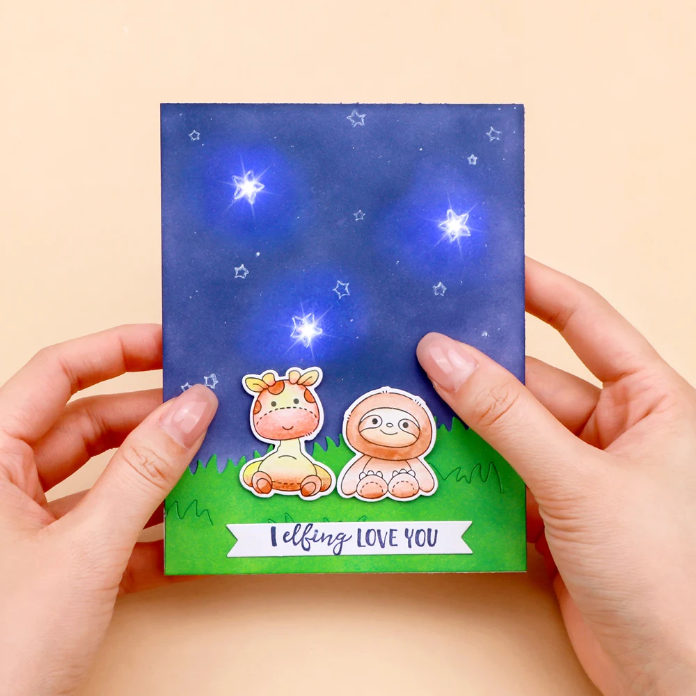 LED Circuit Stickers/Conductive Fabric Tape Light Craft Kit Red Blue Green Yellow Orange Pink Rainbow Blink for Light-Up Cards view 3