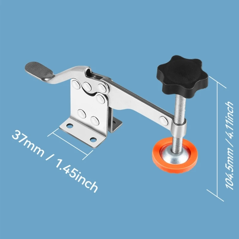 Quick Clamps Stainless Steel Fixed Clamps Push Table Manual Press Woodworking
