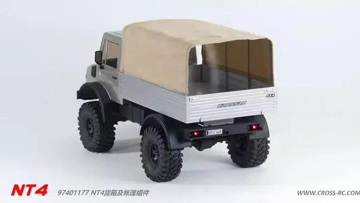 1/10 Off Road Painted unimog 6x6 4x4 car body shell 313mm TRX4