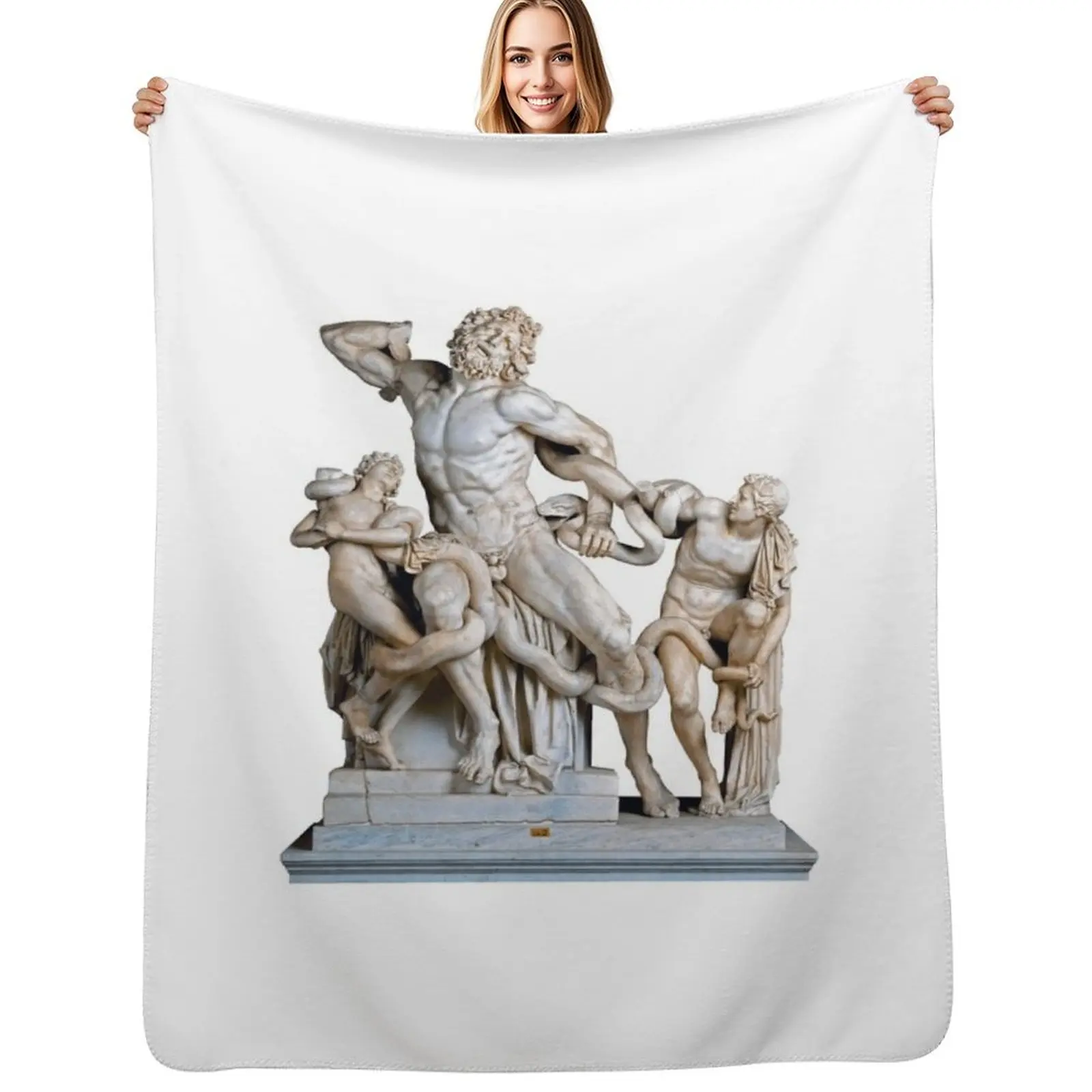 Laoco?n and his sons - Greek statue Throw Blanket Sofa Fashion Sofas Cute Sofa Quilt Weighted halloween Blankets