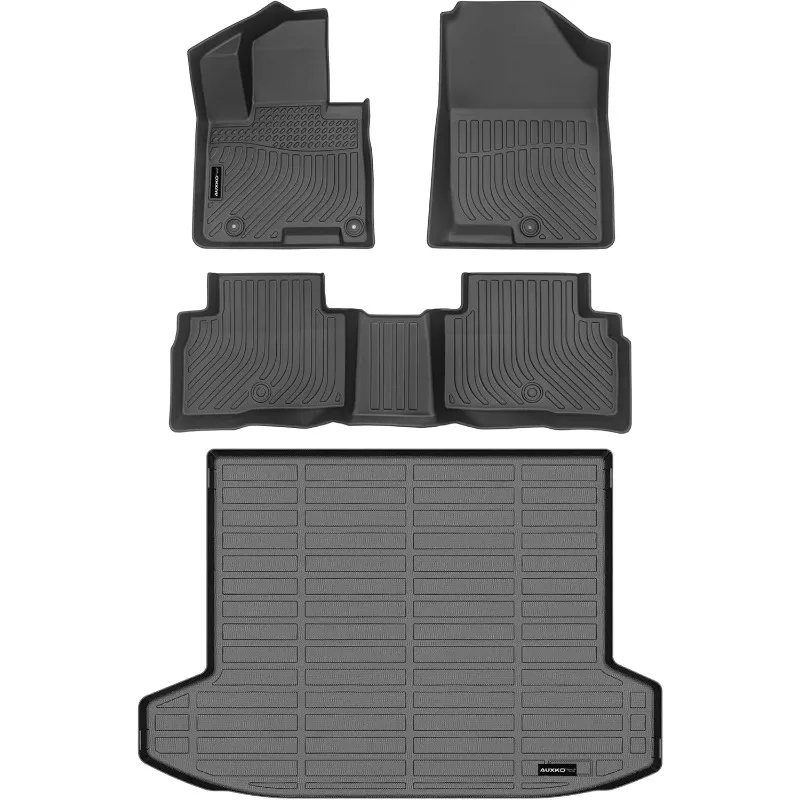 

US All Weather Floor Mat & Cargo Mat Fit for 2025 2024 2023 2022 Hyundai Tucson Hybrid with Bose Audio TPE Liner Tucson