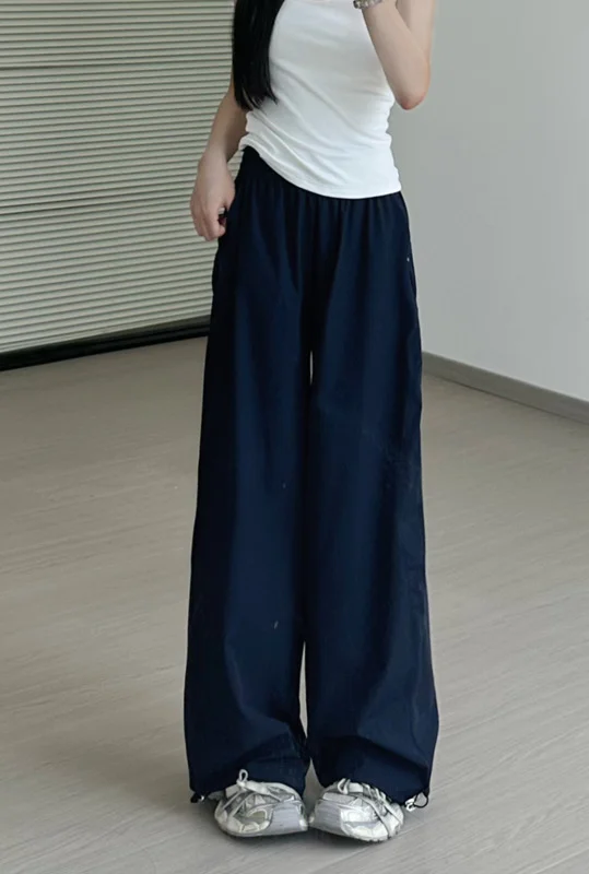 Cargo Pants Womens Coffee Summer Polyester Banded Capri Cycling Outdoors Quick-Drying Waterproof Lightweight Activewear Relaxed