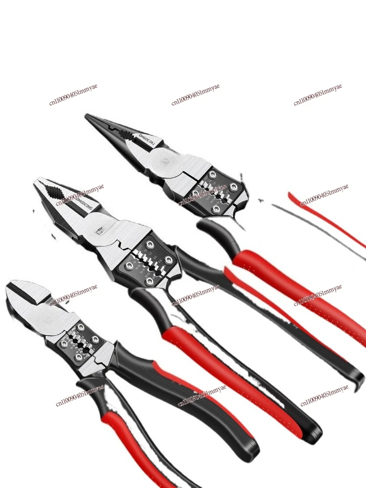 

Pointed Nose Pliers, Steel Wire Pliers, Special Oblique Port for Electricians, Multi-functional Hardware Tools
