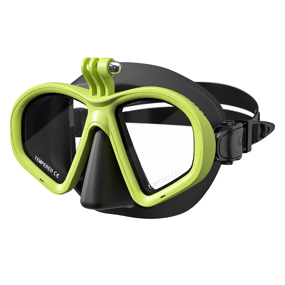 

Integrated nose protection snorkeling equipment diving mirror set Anti-fog diving mirror can be equipped with myopia diving