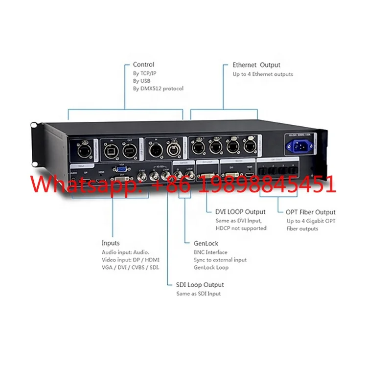 Professional Nova Pro HD LED Video Processor For LED Display Screen