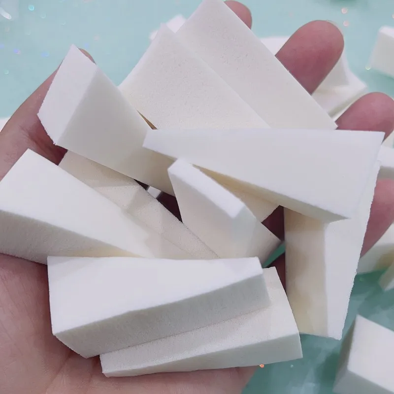 20/50 قطعة الأبيض إسفنجة لينة مسمار الإسفنج التدرج تأثير اللوحة الربت أداة DIY بها بنفسك مانيكير أومبير الإسفنج التدرج أدوات مانيكير