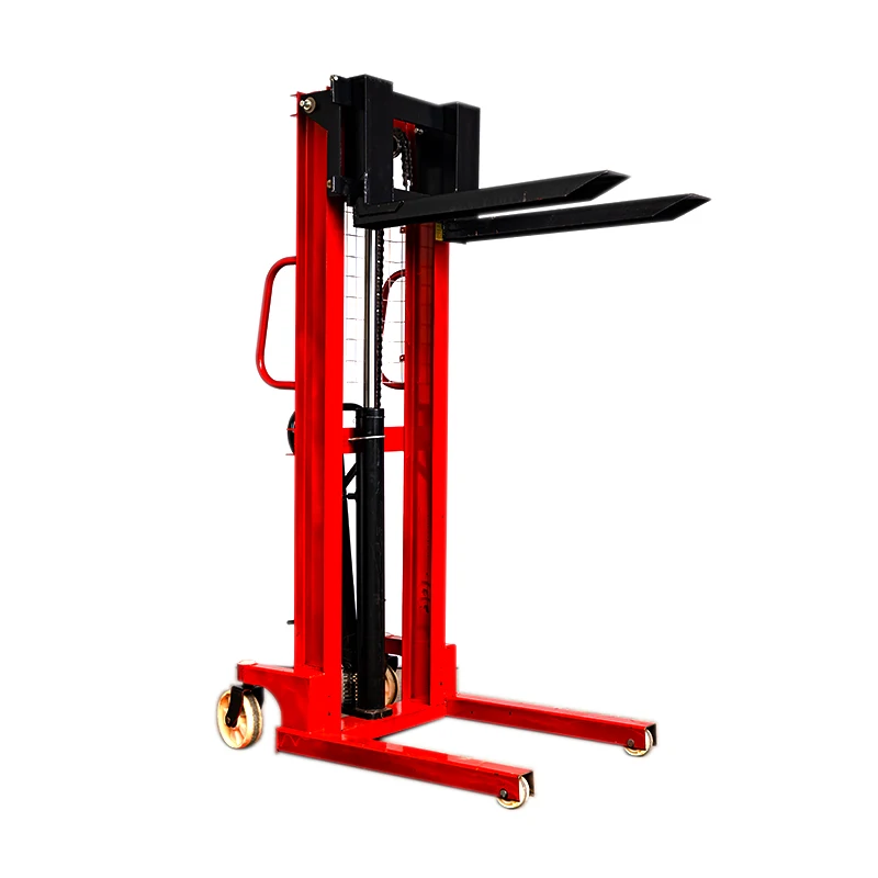 1600mm-3000mm Lifting Heigh Range Manual Stacker for Manufacturing Shop