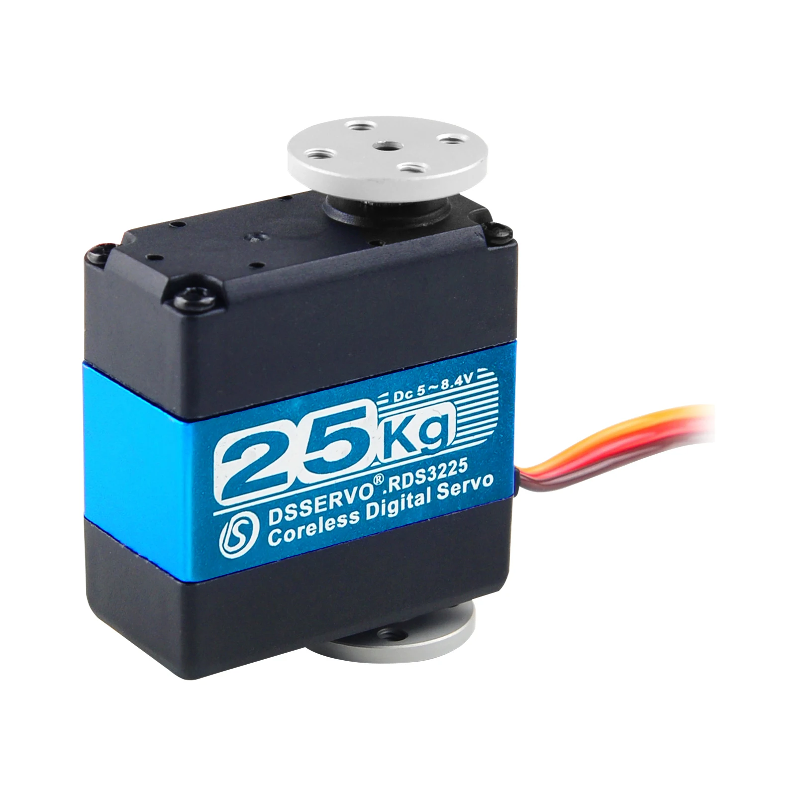 RDS3225 25KG Digital Servo Coreless มอเตอร์แรงบิดความเร็วสูงเกียร์โลหะกันน้ํา 180/270 องศาสําหรับ RC หุ่นยนต์รถ Arduino DIY