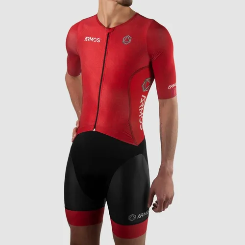 Sila nueva bicicleta de los hombres Mtb triatletas ropa correr deportes mono patinaje en línea Lycra comodidad ciclismo/corrida/traje de patinaje