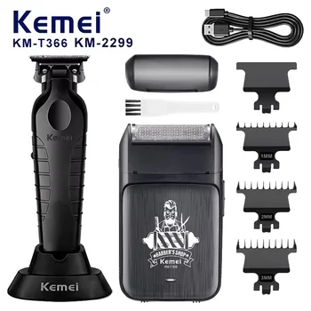 מוצר נבחר: Kemei KM-2299 KM-T366 2 in 1 Professional Hai...