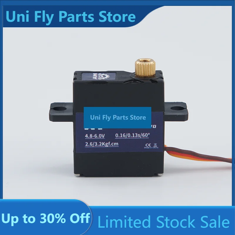 UniFlyRC Airplane Digital Servo 9g 13g 17g 23g 40g Micro Plastic Metal Gear Mini Servos For RC Car Airplanes Fixed-wing Helicopt
