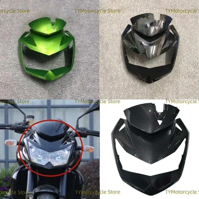 Motorcycle Front Headlight Hood Fairing Panel Cover Nose Head Cowl Fit For Kawasaki Z-750 Z750 2007 2008 2009 2010 2011 2012