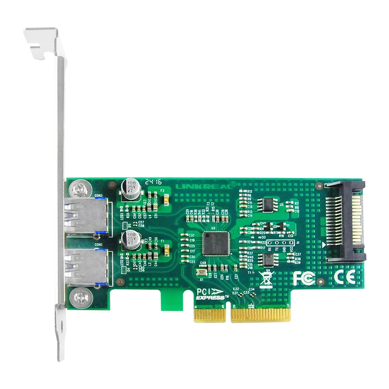 Karta rozszerzeń PCIe na 2-portową USB 3.1 typu A-LRSU9A42-2A