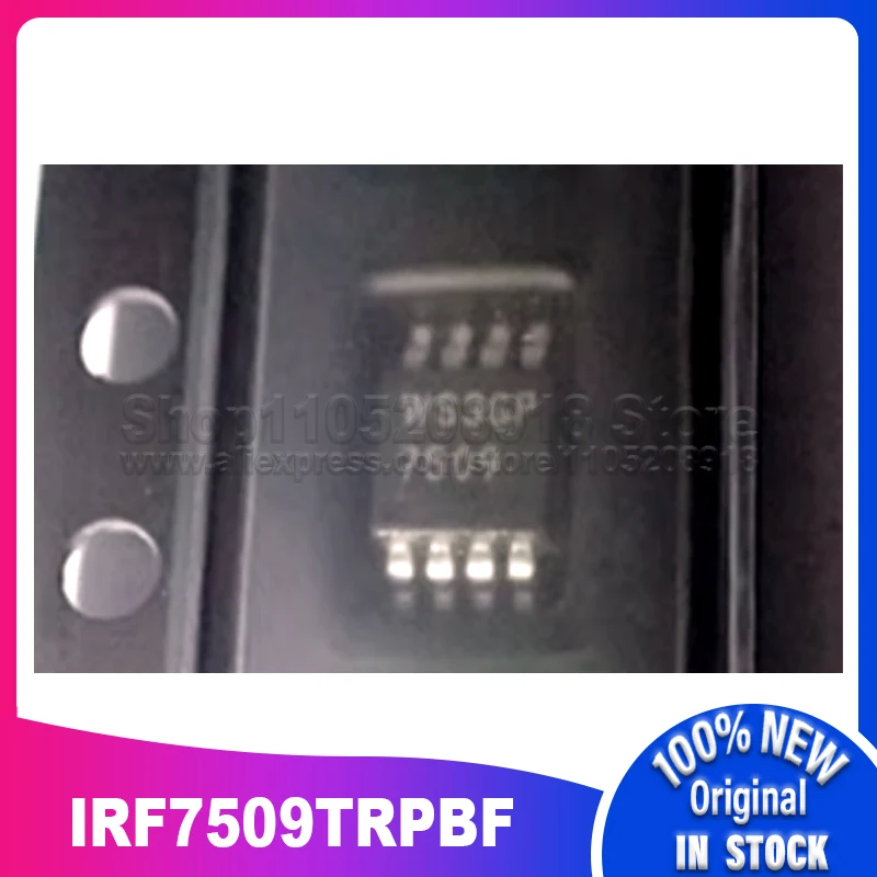 

10-100 шт./лот IRF7509TRPBF IRF7509TR IRF7509 7509 MSOP-8 100% новый, в наличии на складе