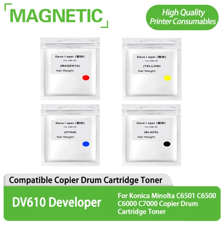 

DV610 Developer For Konica Minolta C6501 C6500 C6000 C7000 Copier Drum Cartridge Toner