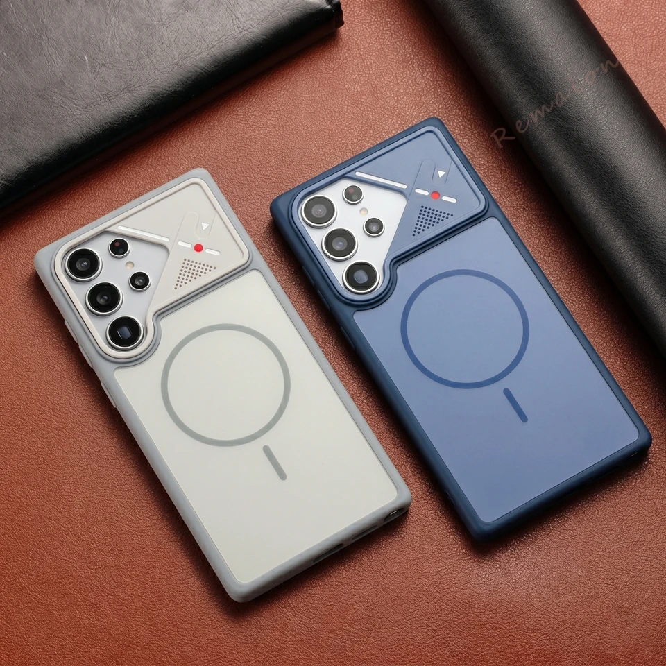

2026 Matte Magnetic Phone Case for Samsung Galaxy S26 Ultra S26 Plus S26Ultra Magsafe Official Len Camera Protector Cover