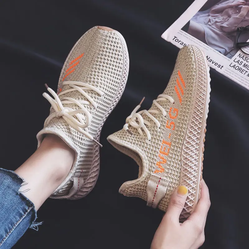 

Women's Shoes 2025 Women's Casual Sports Shoe Spring and Summer Soft-soled Student Shoe Running Shoes
