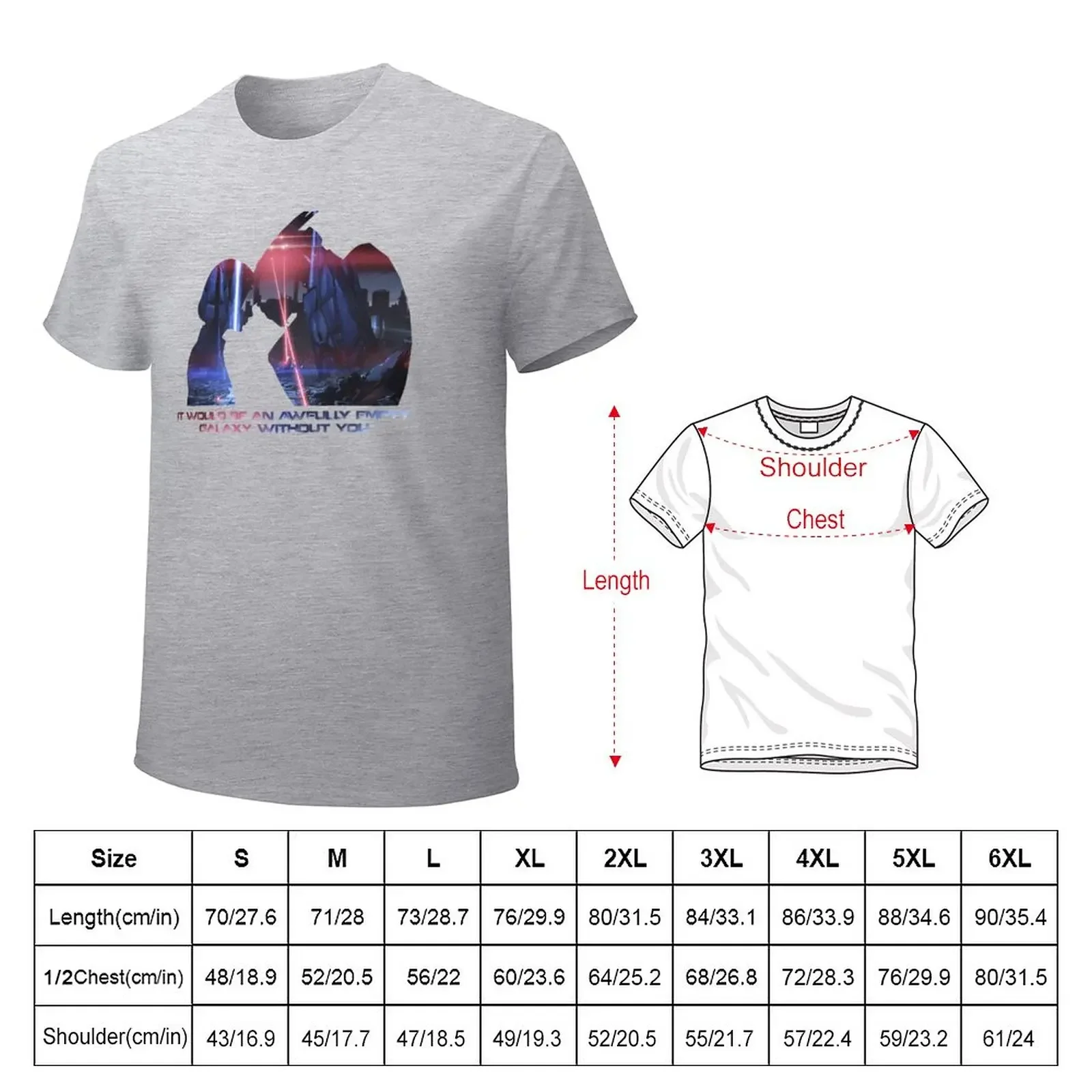 Awfully Empty T-Shirt customs design your own summer clothes anime clothes mens clothes