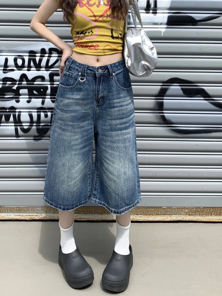 

Autumn Women'S Clothing Wide Jeans Woman Gym Fitness Workout Sport Active Female Denim Fashion Comfortable Breathable Cool