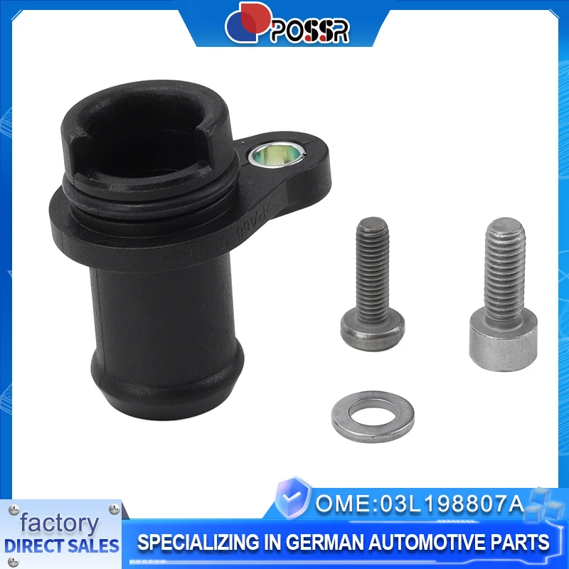 

Auto parts 03L198807A New high quality cooling system repair kit Coolant connector for Campmob Metway