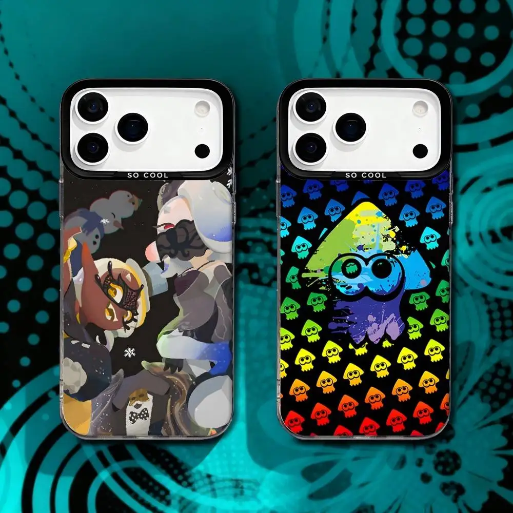 

S-Splatoon 3 Deep Cut Shiver For iPhone 17,16,15,14,13,12,11,X,8,7,Pro,Max,Plus,SE4,Air,Mini Durable Hard Shell Matte
