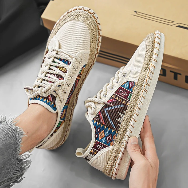 

Summer Breathable Casual Canvas Shoes for Men Leisure Footwear Offer Adults Trends 2025 Sneakers Classic Original Man Shoe Sale