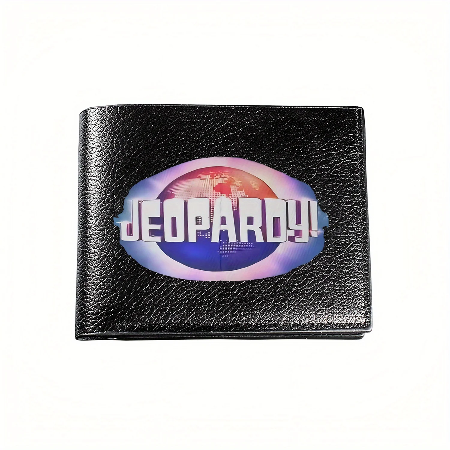 Jeopardy! Game Show Logo Stylish Wallet Design Business Mens Casual Elegant Simple Practical Quality Wallet Stylish Printing Gra