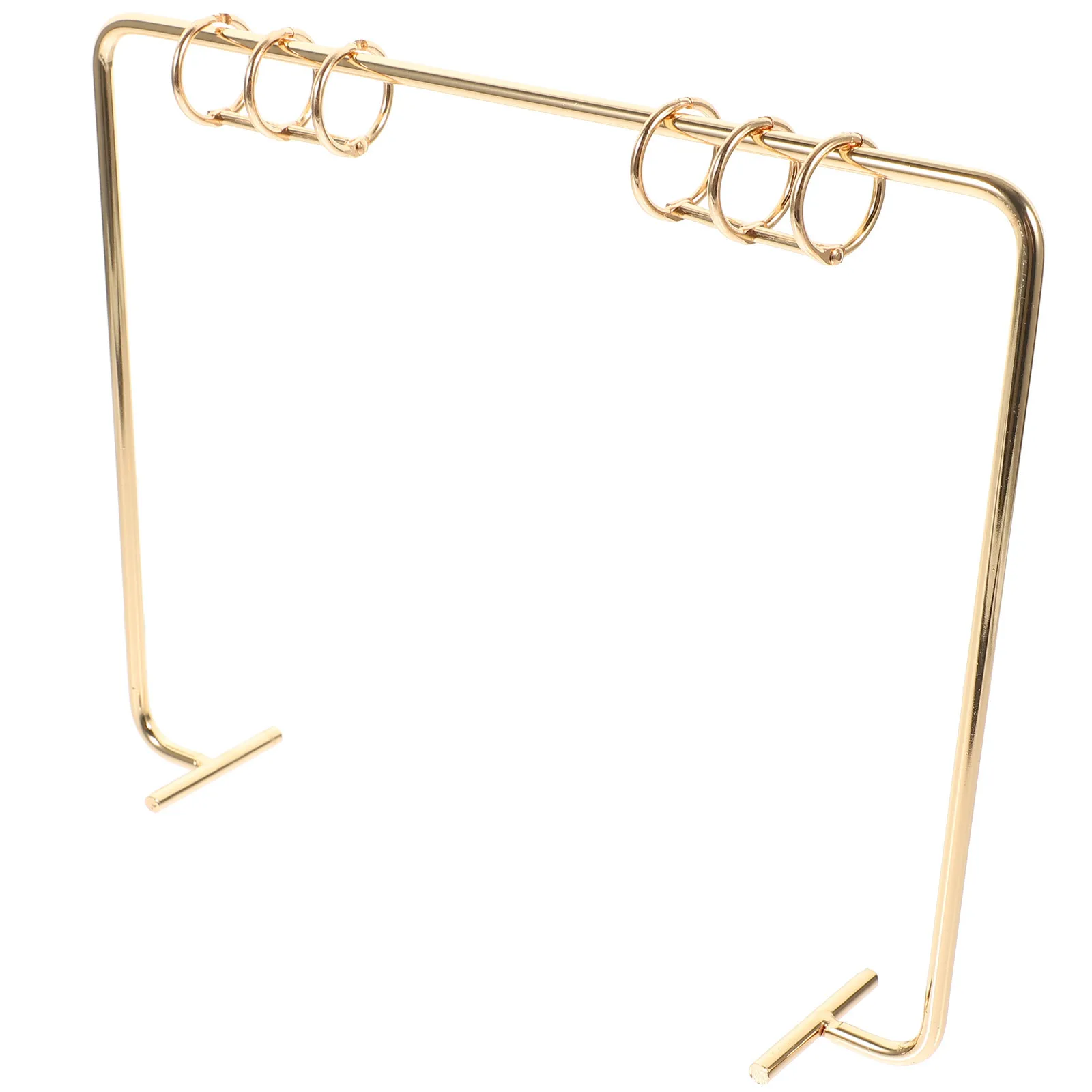 

1pc Iron Support Flip Calendar Stand Holder For Desktop Decor Desk Table Office Home School Lightweight Metal Craft Display