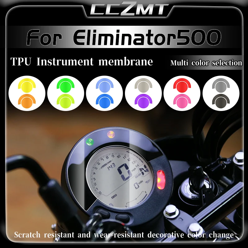 

For Kawasaki Eliminator 500 Motorcycle Accessories Cluster Scratch Screen Protection Film Screen Protector
