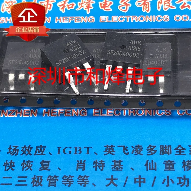 10PCS SF20D400D2 TO-263 400V 20A  in stock 100% new and original